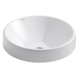 K2388-0 Inscribe Vessel Style Bathroom Sink - White K2388-0 Inscribe Vessel Style Bathroom Sink - White