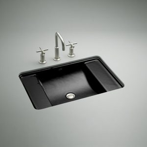K2838 7 Ledges Undermount Style Bathroom Sink Black At K2838 7 Ledges Undermount Style Bathroom Sink Black