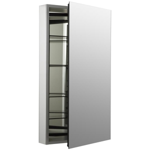K2943-PG-SAA Catalan Swing Door Medicine Cabinet - Satin Anodized Aluminum K2943-PG-SAA Catalan Swing Door Medicine Cabinet - Satin Anodized Aluminum