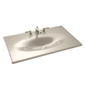 K3051 1 Fd Iron Impressions Vanity Top Bathroom Cane Sugar K3051 1 Fd Iron Impressions Vanity Top Bathroom Cane Sugar
