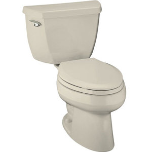 K3505-RA-47 Wellworth Two Piece Toilet - Almond K3505-RA-47 Wellworth Two Piece Toilet - Almond