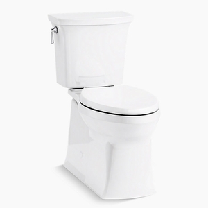 K3814-0 Corbelle Two Piece Toilet - White K3814-0 Corbelle Two Piece Toilet - White