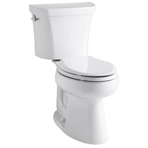 K3989-0 Highline Two Piece Toilet - White K3989-0 Highline Two Piece Toilet - White