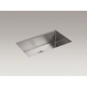 K5285-NA Strive Stainless Steel Undermount - Single Bowl Kitchen Sink - Stainless Steel K5285-NA Strive Stainless Steel Undermount - Single Bowl Kitchen Sink - Stainless Steel