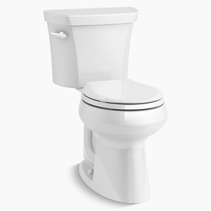 K5481-0 Highline Two Piece Toilet - White K5481-0 Highline Two Piece Toilet - White