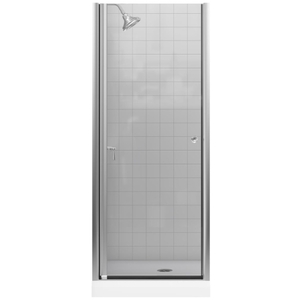 K702400-L-MX Fluence Shower Door - Swing Shower Door - Matte Nickel K702400-L-MX Fluence Shower Door - Swing Shower Door - Matte Nickel