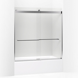 K706007-L-SHP Levity Tub & Shower - Sliding Shower Door - Bright Polished Silver K706007-L-SHP Levity Tub & Shower - Sliding Shower Door - Bright Polished Silver