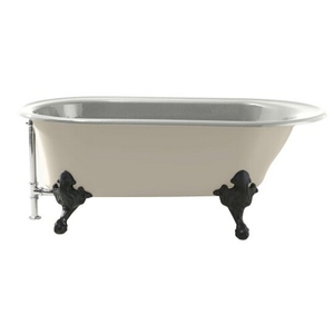 K710-A-FT Iron Works 66" Soaking Tub - Basalt K710-A-FT Iron Works 66" Soaking Tub - Basalt