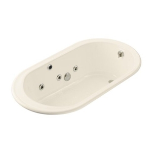 K712-H2-47 Iron Works 66" Whirlpool Bath - Almond K712-H2-47 Iron Works 66" Whirlpool Bath - Almond