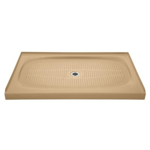 K9055-33 Salient Single Threshold 48'' and Larger Shower Base - Mexican Sand K9055-33 Salient Single Threshold 48'' and Larger Shower Base - Mexican Sand