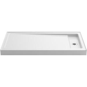 K9164-0 Bellwether Single Threshold 48'' and Larger Shower Base - White K9164-0 Bellwether Single Threshold 48'' and Larger Shower Base - White