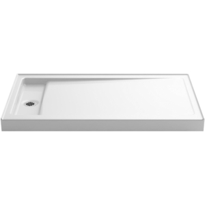 K9177-0 Bellwether Single Threshold 48'' and Larger Shower Base - White K9177-0 Bellwether Single Threshold 48'' and Larger Shower Base - White
