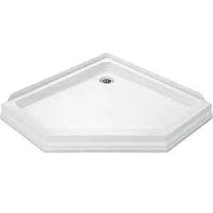 K9455 0 Devonshire Corner Shower Base White At Fergusonshowrooms K9455 0 Devonshire Corner Shower Base White