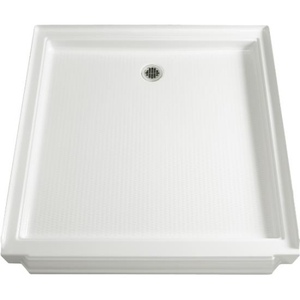 K9567-0 Memoirs Single Threshold 48'' and Larger Shower Base - White K9567-0 Memoirs Single Threshold 48'' and Larger Shower Base - White