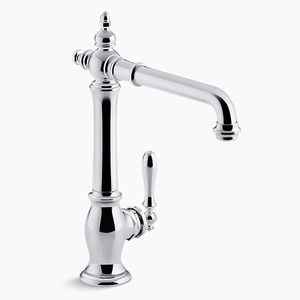 K99266-CP Artifacts Single Handle Kitchen Faucet - Polished Chrome K99266-CP Artifacts Single Handle Kitchen Faucet - Polished Chrome