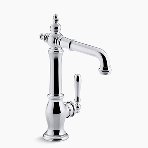 K99267-CP Artifacts Single-Hole Bar Faucet - Polished Chrome K99267-CP Artifacts Single-Hole Bar Faucet - Polished Chrome