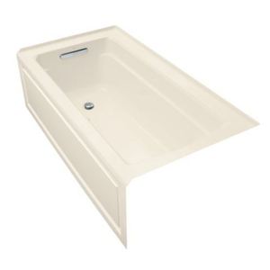 K1122-GLA-47 Archer 60'' x 32'' Air Tub - Almond K1122-GLA-47 Archer 60'' x 32'' Air Tub - Almond