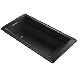K1125-7 Archer 72" x 36" Soaking Tub - Black K1125-7 Archer 72" x 36" Soaking Tub - Black