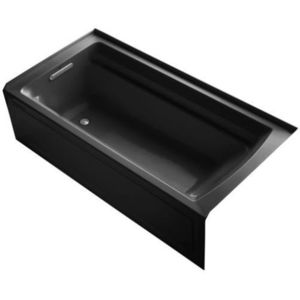K1125-LA-7 Archer 72" x 36" Soaking Tub - Black K1125-LA-7 Archer 72" x 36" Soaking Tub - Black