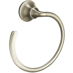K11377 Bn Forte Sculpted Towel Ring Bathroom Accessory Vibrant K11377 Bn Forte Sculpted Towel Ring Bathroom Accessory Vibrant Brushed Nickel