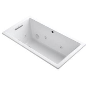 K1168-H2-0 Underscore 60'' x 32'' Whirlpool Bath - White K1168-H2-0 Underscore 60'' x 32'' Whirlpool Bath - White