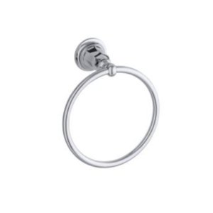 K13507-CP Kelston Towel Ring Bathroom Accessory - Polished Chrome K13507-CP Kelston Towel Ring Bathroom Accessory - Polished Chrome