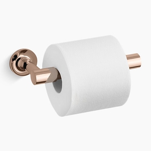 K14377 Rgd Purist Paper Holder Bathroom Accessory Vibrant Rose K14377 Rgd Purist Paper Holder Bathroom Accessory Vibrant Rose Gold