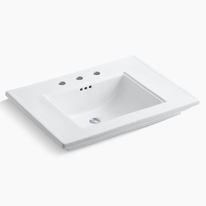 K2269-8-0 Memoirs Stately Console Bathroom Sink - White K2269-8-0 Memoirs Stately Console Bathroom Sink - White