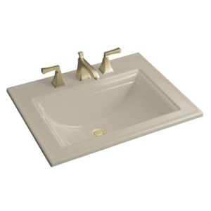 K2337-4-G9 Memoirs Stately Self Rimming Bathroom Sink - Sandbar K2337-4-G9 Memoirs Stately Self Rimming Bathroom Sink - Sandbar