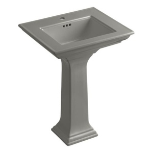 K2344-1-K4 Memoirs Stately Pedestal Bathroom Sink - Cashmere K2344-1-K4 Memoirs Stately Pedestal Bathroom Sink - Cashmere