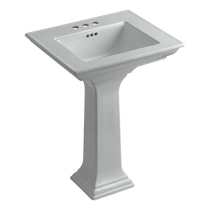 K2344-4-95 Memoirs Stately Pedestal Bathroom Sink - Ice Grey K2344-4-95 Memoirs Stately Pedestal Bathroom Sink - Ice Grey