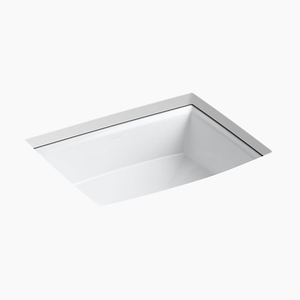 K2355-0 Archer Undermount Style Bathroom Sink - White K2355-0 Archer Undermount Style Bathroom Sink - White
