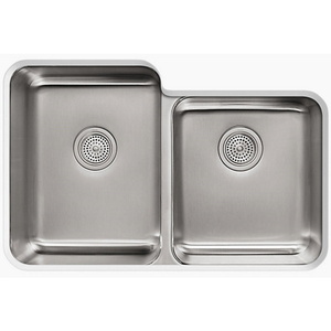 K3177-NA Undertone Stainless Steel Undermount - Double Bowl Kitchen Sink - Stainless Steel K3177-NA Undertone Stainless Steel Undermount - Double Bowl Kitchen Sink - Stainless Steel