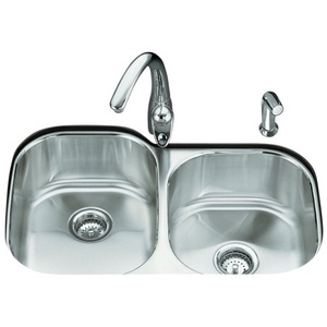 K3354 Na Undertone Stainless Steel Undermount Double Bowl Kitchen K3354 Na Undertone Stainless Steel Undermount Double Bowl Kitchen Sink
