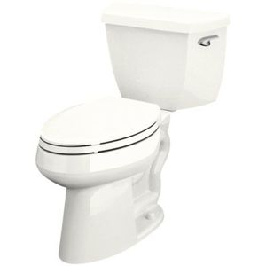 K3519-TR-0 Highline Two Piece Toilet - White K3519-TR-0 Highline Two Piece Toilet - White