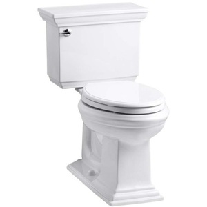 K3817-0 Memoirs Stately Two Piece Toilet - White K3817-0 Memoirs Stately Two Piece Toilet - White