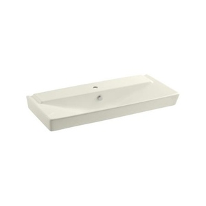 K5026-1-96 Reve Console Bathroom Sink - Biscuit K5026-1-96 Reve Console Bathroom Sink - Biscuit