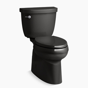 K5310-7 Cimarron Two Piece Toilet - Black K5310-7 Cimarron Two Piece Toilet - Black