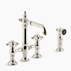 K76520-3M-SN Artifacts Widespread Bar Faucet - Vibrant Polished Nickel K76520-3M-SN Artifacts Widespread Bar Faucet - Vibrant Polished Nickel
