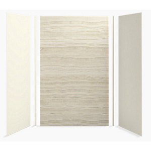 K97615-896 Choreograph Shower Wall Kit Tub/Shower Wall Kit - Veincut Biscuit with Biscuit Accents K97615-896 Choreograph Shower Wall Kit Tub/Shower Wall Kit - Veincut Biscuit with Biscuit Accents