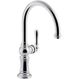 K99263-CP Artifacts Single Handle Kitchen Faucet - Polished Chrome K99263-CP Artifacts Single Handle Kitchen Faucet - Polished Chrome