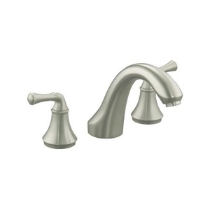 KT102784ABN/K300K Forte Traditional Deck Mount Tub Faucet - Vibrant Brushed Nickel KT102784ABN/K300K Forte Traditional Deck Mount Tub Faucet - Vibrant Brushed Nickel
