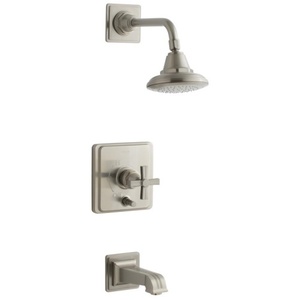 Kt131333bbn K11748ks Pinstripe One Handle Tub Shower Faucet