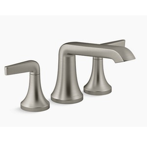 KT22024-4-BN/K300-K-NA Tempered Deck Mount Tub Faucet - Vibrant Brushed Nickel KT22024-4-BN/K300-K-NA Tempered Deck Mount Tub Faucet - Vibrant Brushed Nickel