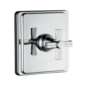 KT13173-3B-CP Pinstripe Thermostatic Valve Trim Trim Kit - Polished Chrome KT13173-3B-CP Pinstripe Thermostatic Valve Trim Trim Kit - Polished Chrome