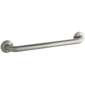 K10541-BS Traditional Grab Bar Bathroom Accessory - Brushed Stainless K10541-BS Traditional Grab Bar Bathroom Accessory - Brushed Stainless