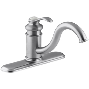 K12171-G Fairfax Single Handle Kitchen Faucet - Brushed Chrome K12171-G Fairfax Single Handle Kitchen Faucet - Brushed Chrome