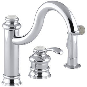 K12185-CP Fairfax Single Handle Kitchen Faucet - Polished Chrome K12185-CP Fairfax Single Handle Kitchen Faucet - Polished Chrome