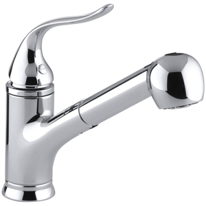 K15160-CP Coralais Pull-Out Spray Kitchen Faucet - Polished Chrome K15160-CP Coralais Pull-Out Spray Kitchen Faucet - Polished Chrome
