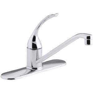 K15171-FL-CP Coralais Single Handle Kitchen Faucet - Polished Chrome K15171-FL-CP Coralais Single Handle Kitchen Faucet - Polished Chrome